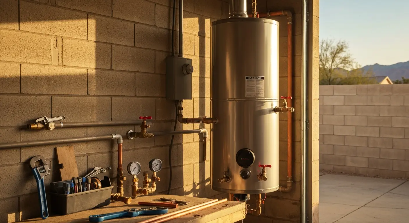 Water heater tank repair in Las Vegas