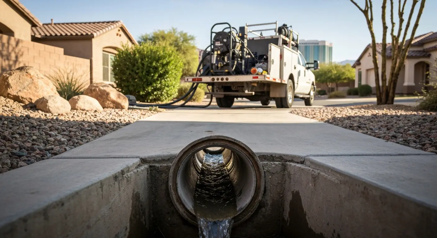 Sewer cleaning service