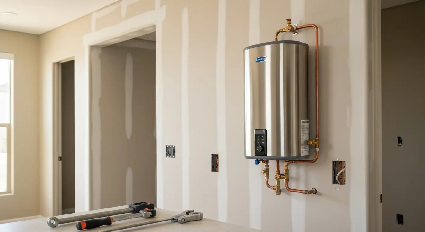 Water heater installation