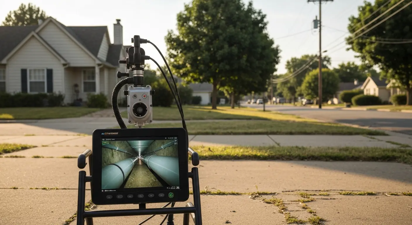 Sewer camera inspection equipment