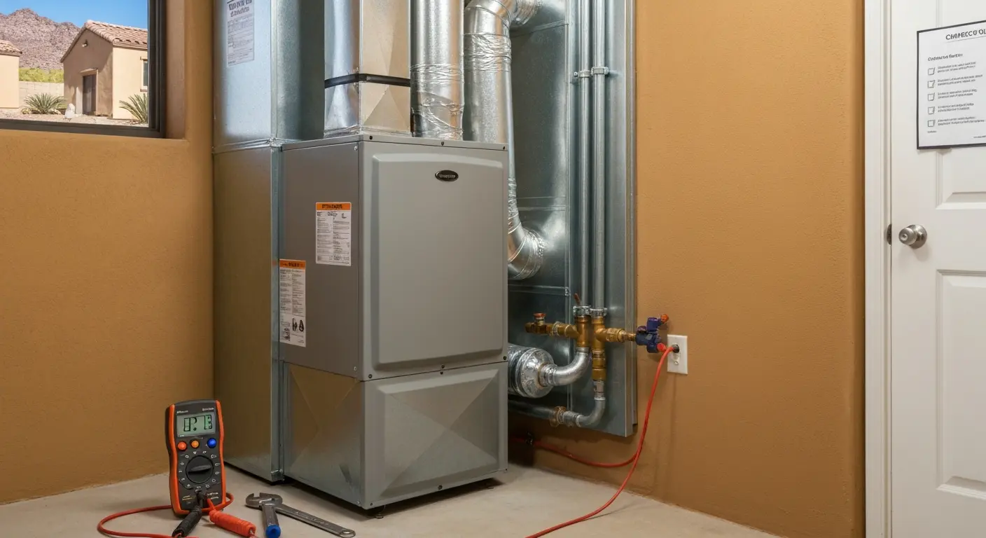 New heating system installation in Las Vegas NV