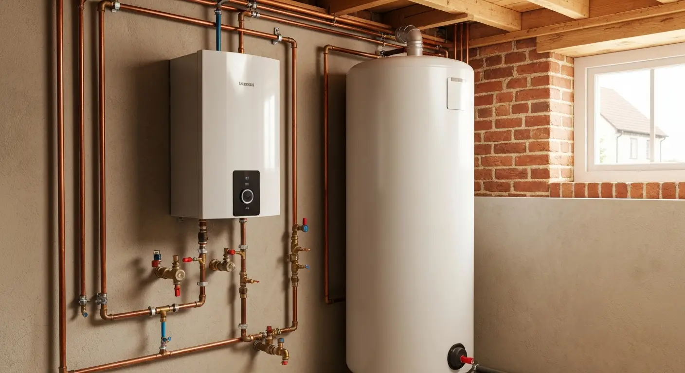 Water heater installation