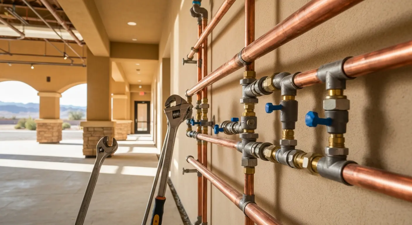 Commercial plumbing for offices and retail