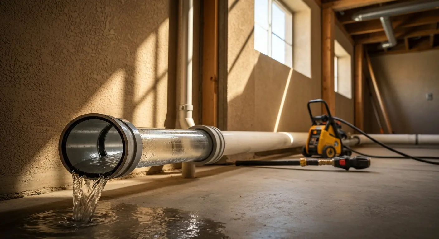 Drain cleaning service