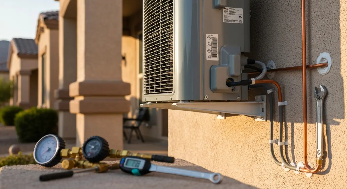 New AC unit installation