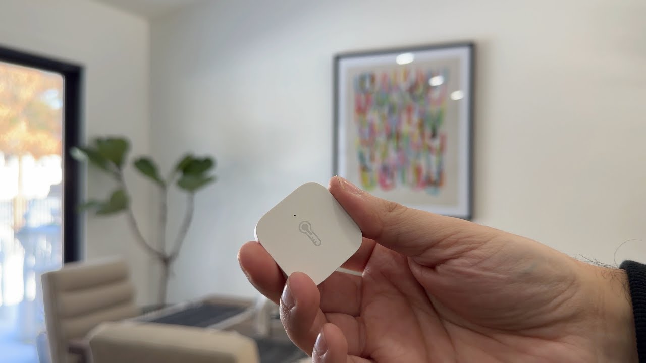 Aqara temperature sensor video