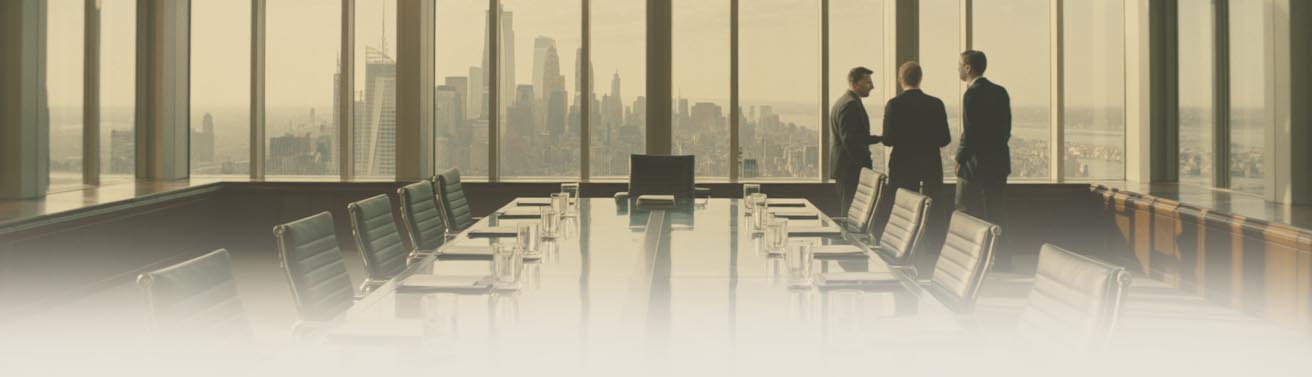 High-floor conference room