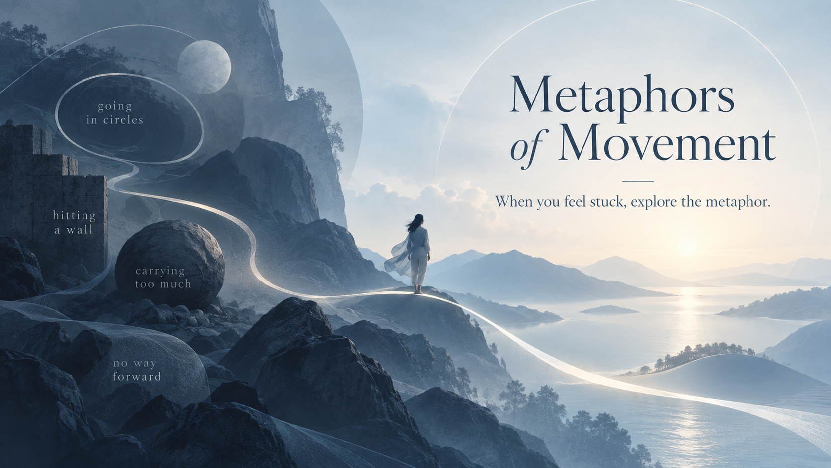 Metaphors of Movement — a visual journey from stuckness toward movement