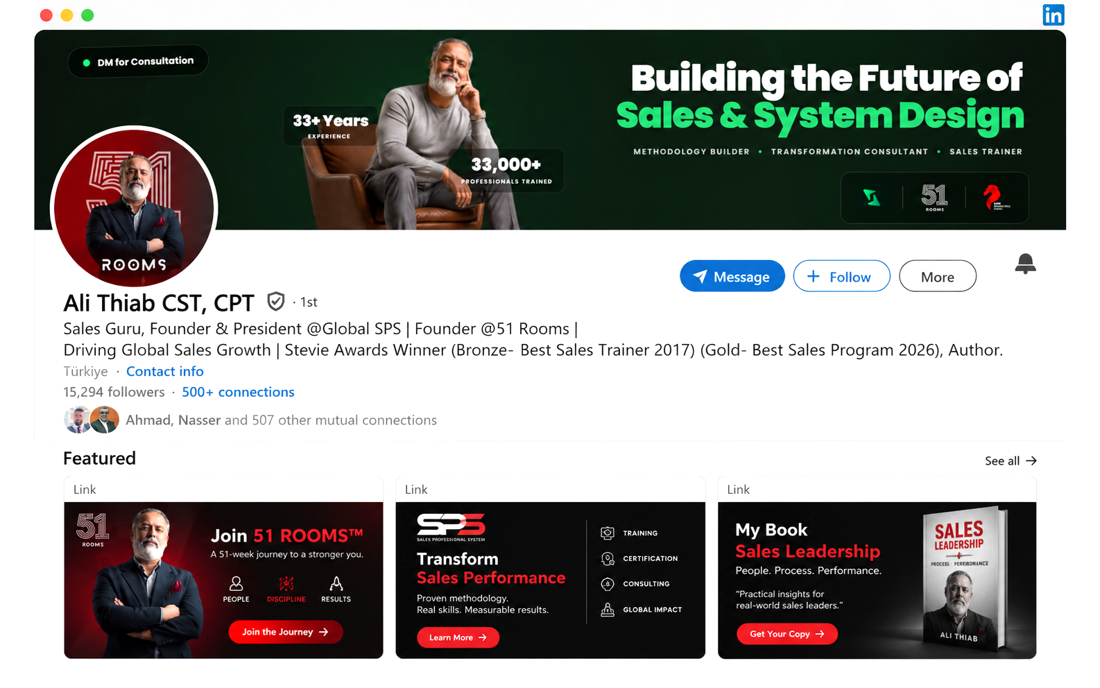 LinkedIn Profile Optimization 5