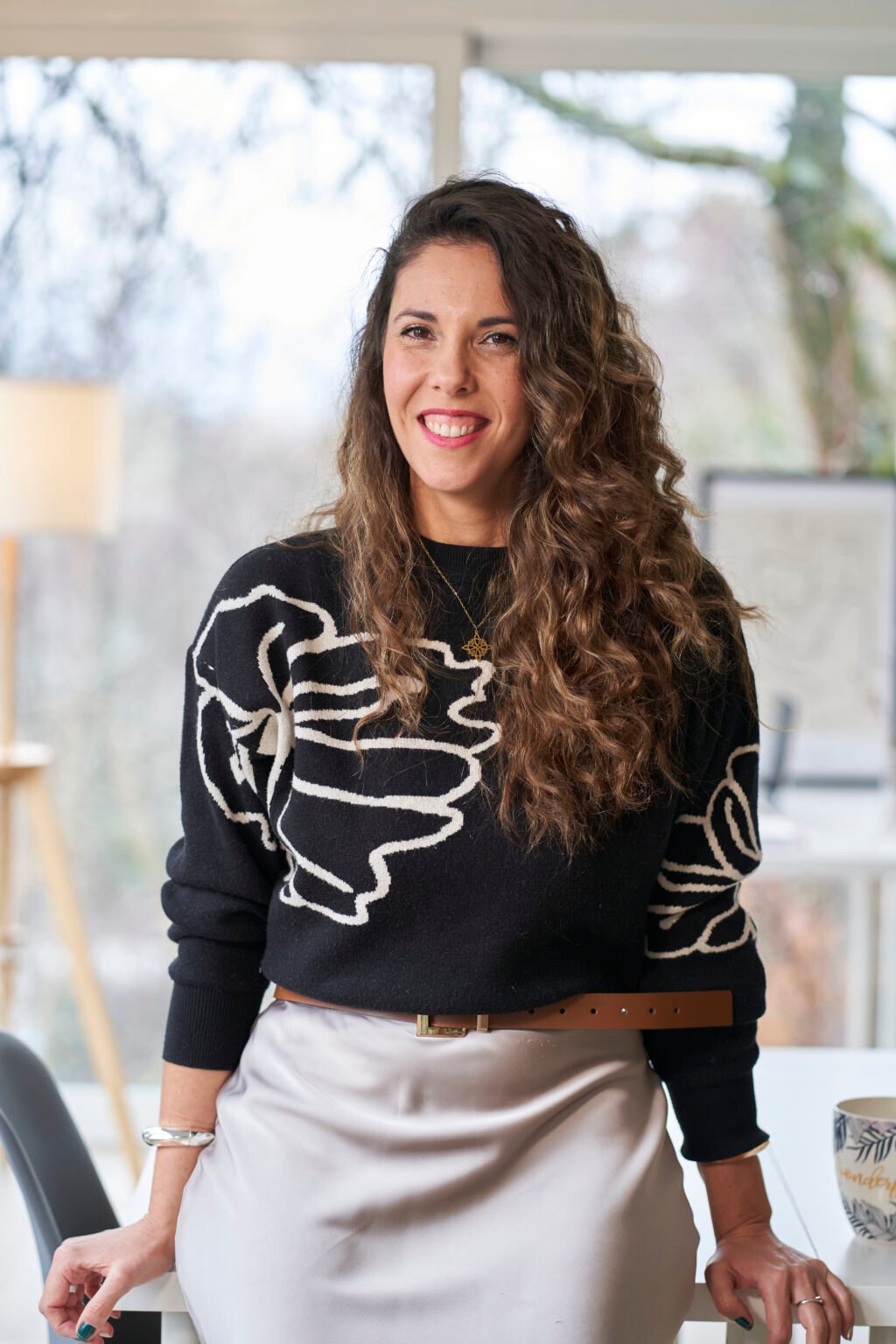 Rocío Morales en su despacho