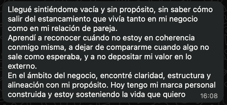 Continuación del mensaje de Desi