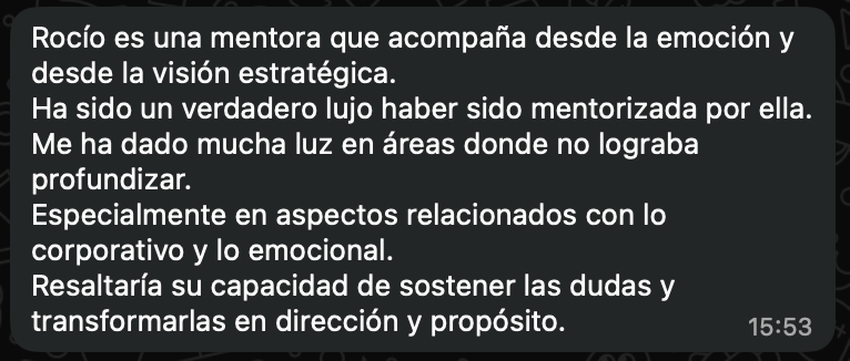 Continuación del mensaje de Miriam Bravo