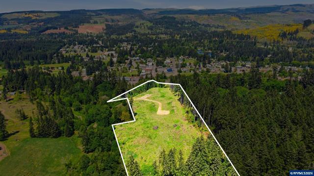 10.25 private acres bare land two parcels Lyons Oregon Linn County Douglas fir replant