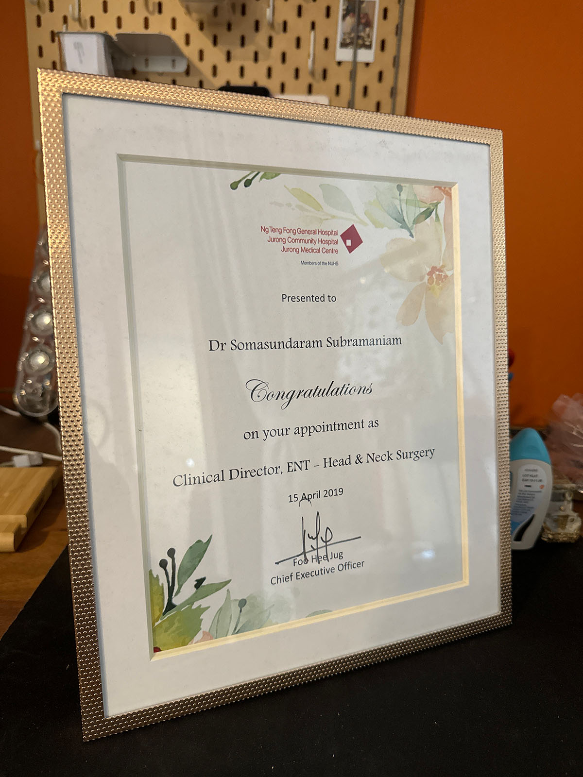 Appointment of Clinical Director