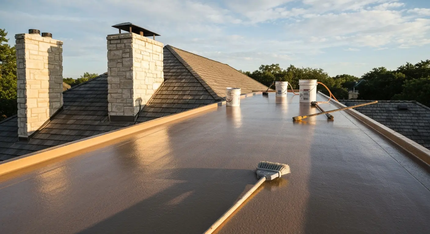 Weather protection roof treatment