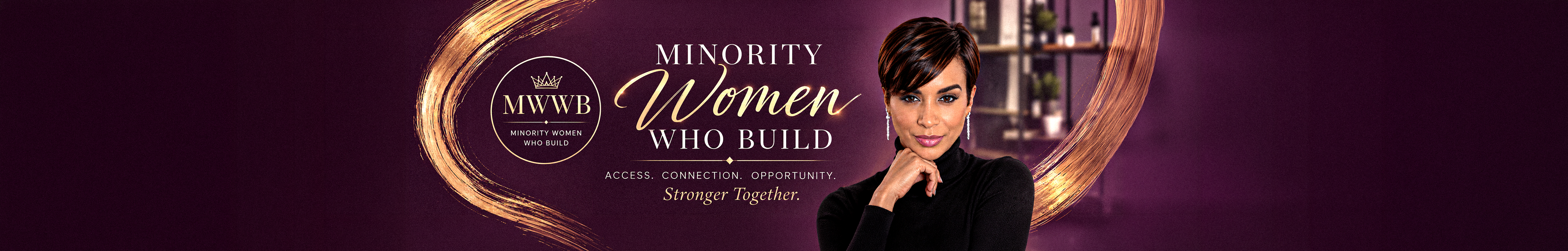 Minority Women Who Build community banner