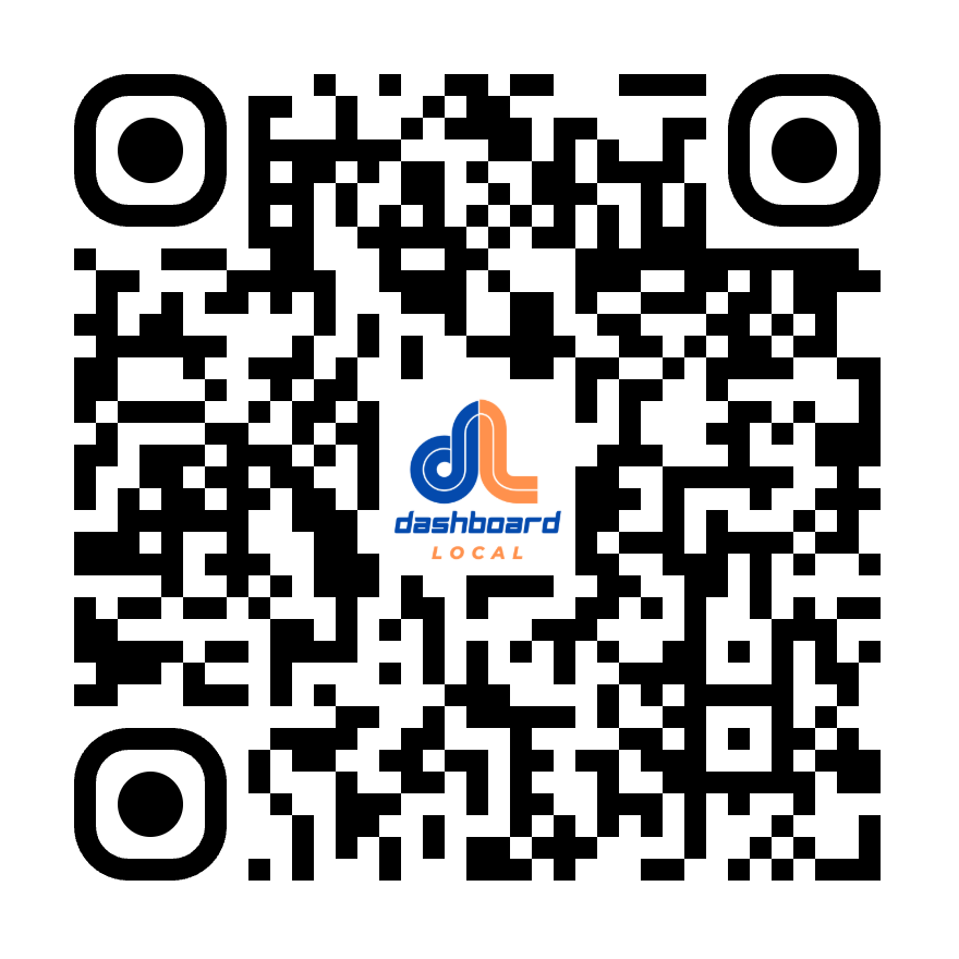 Scan to try the Dashboard Local SMART Digital Business Card