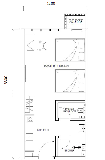 Type A Floor plan