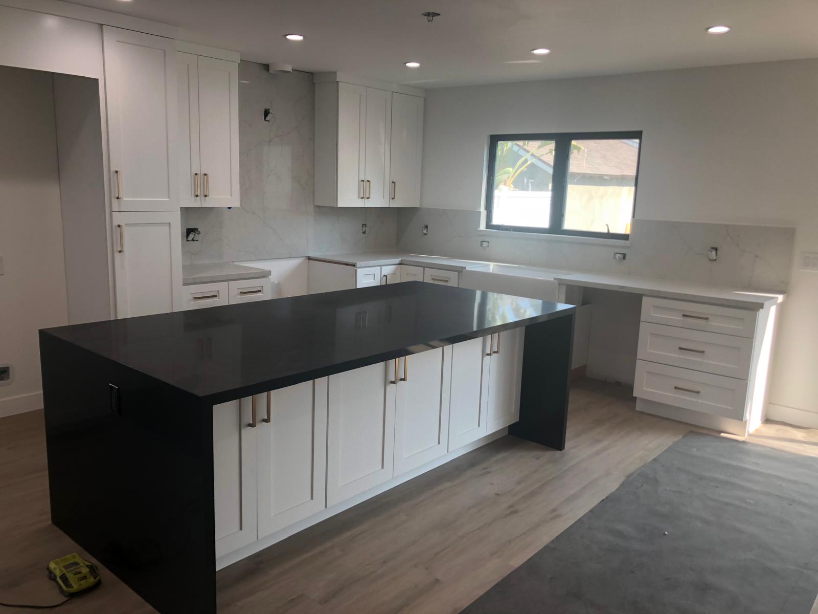 Professional remodeling project