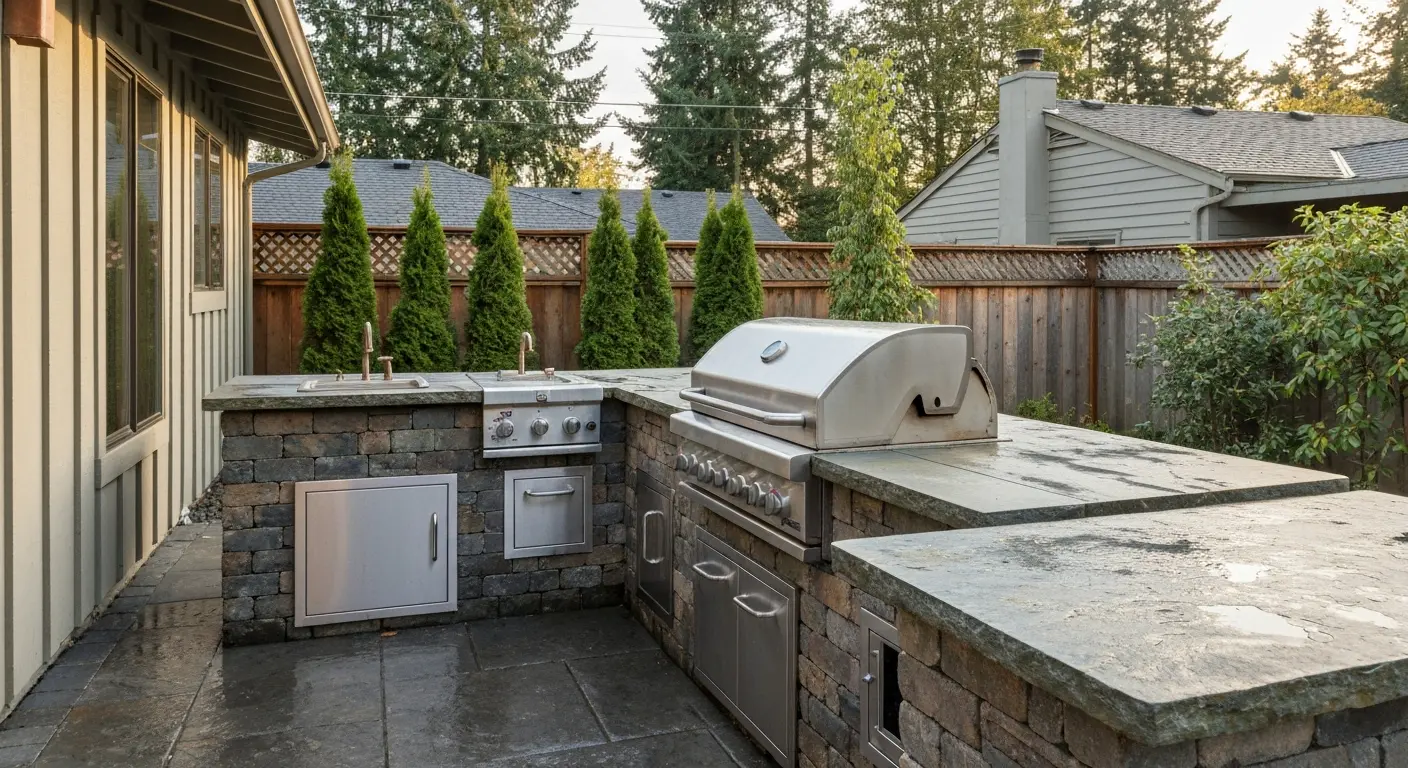 Outdoor kitchen