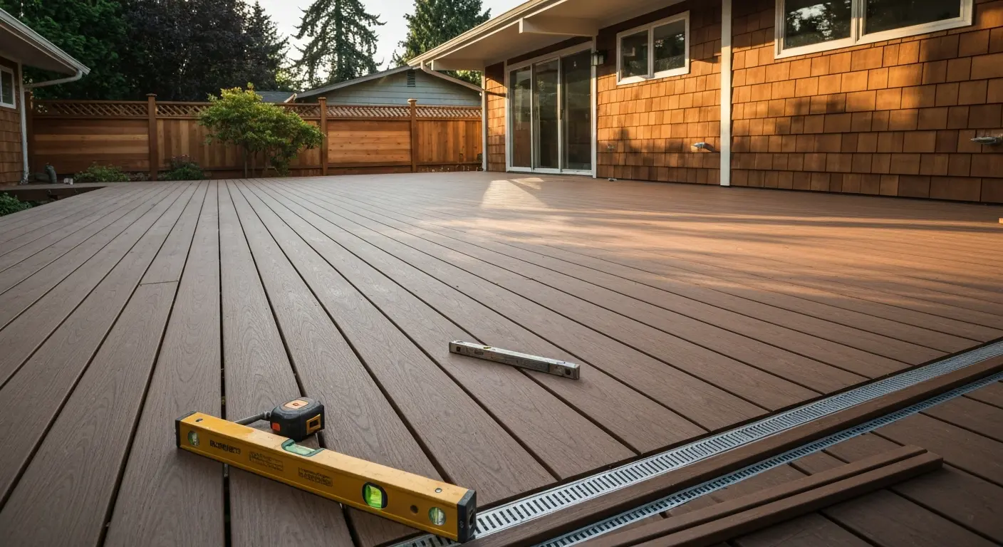 Deck construction Beaverton residential
