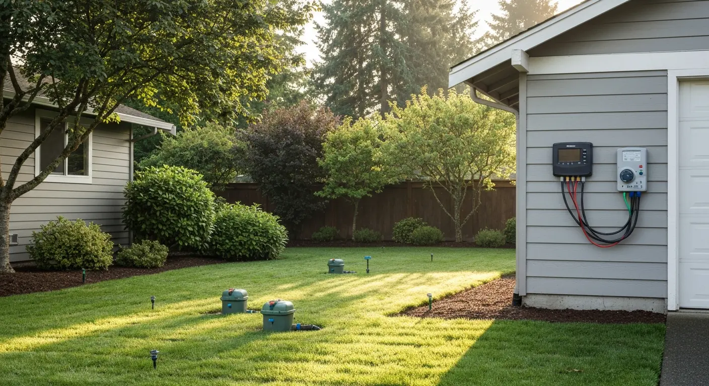 Irrigation system installation