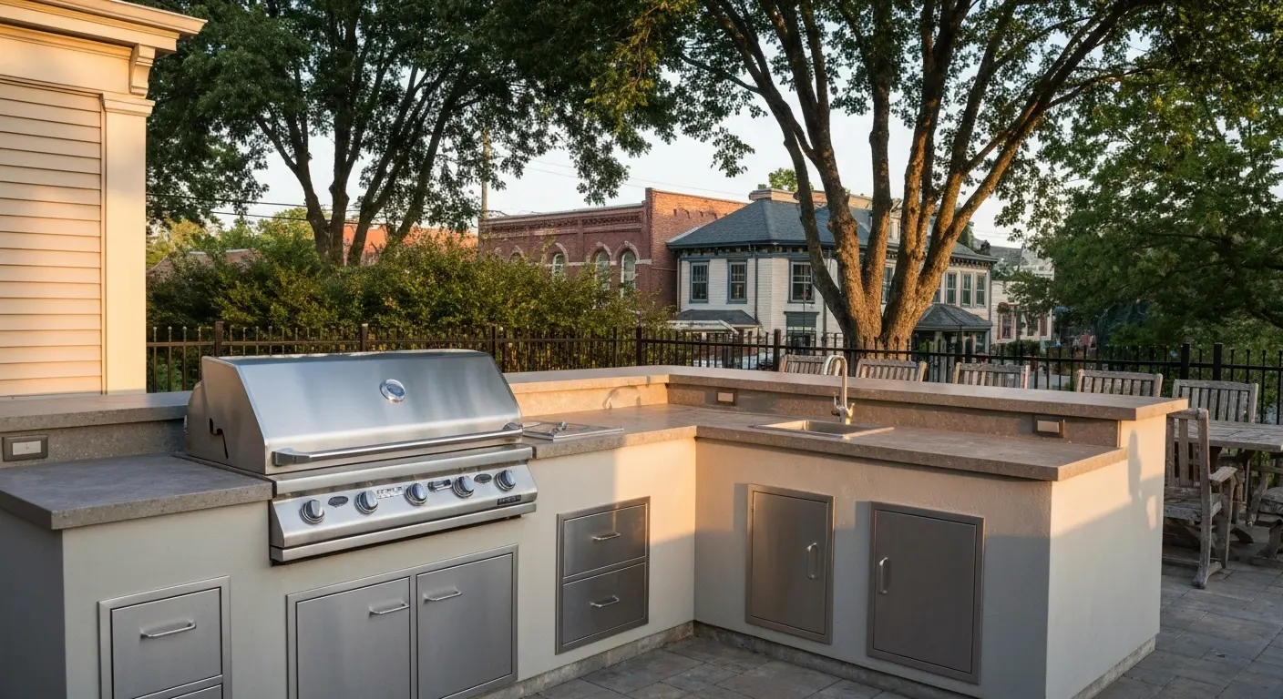 Outdoor kitchen