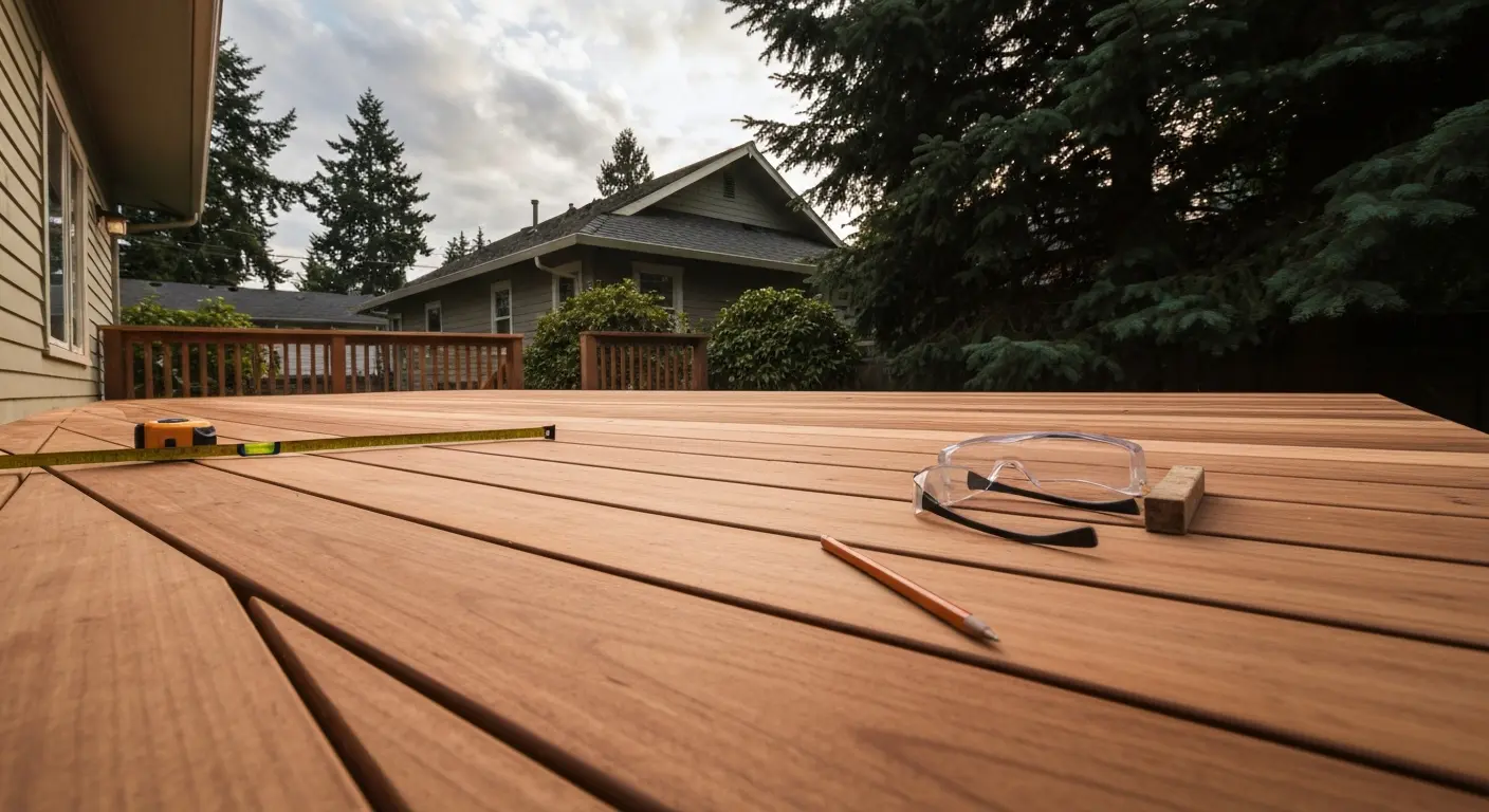 Standard deck construction Portland