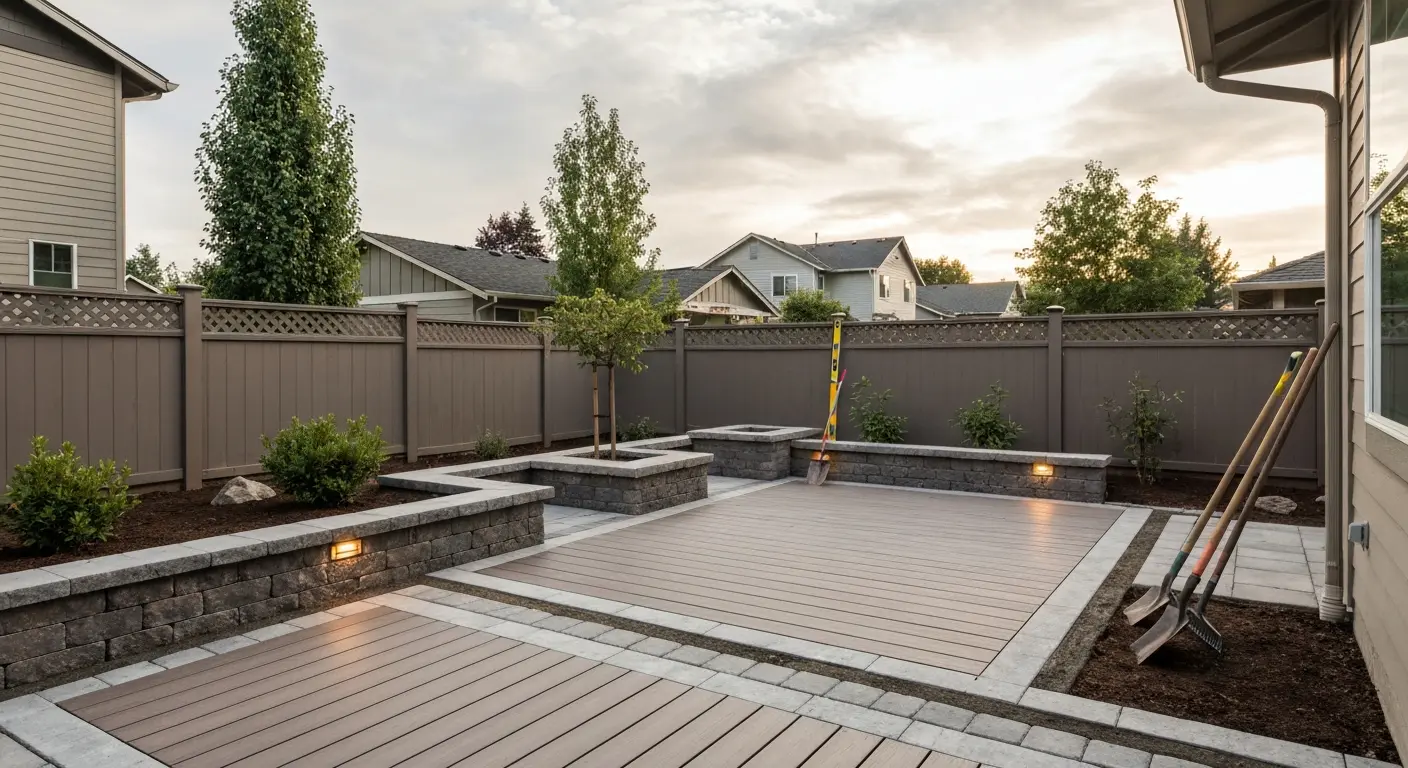 Backyard renovation Beaverton transformation