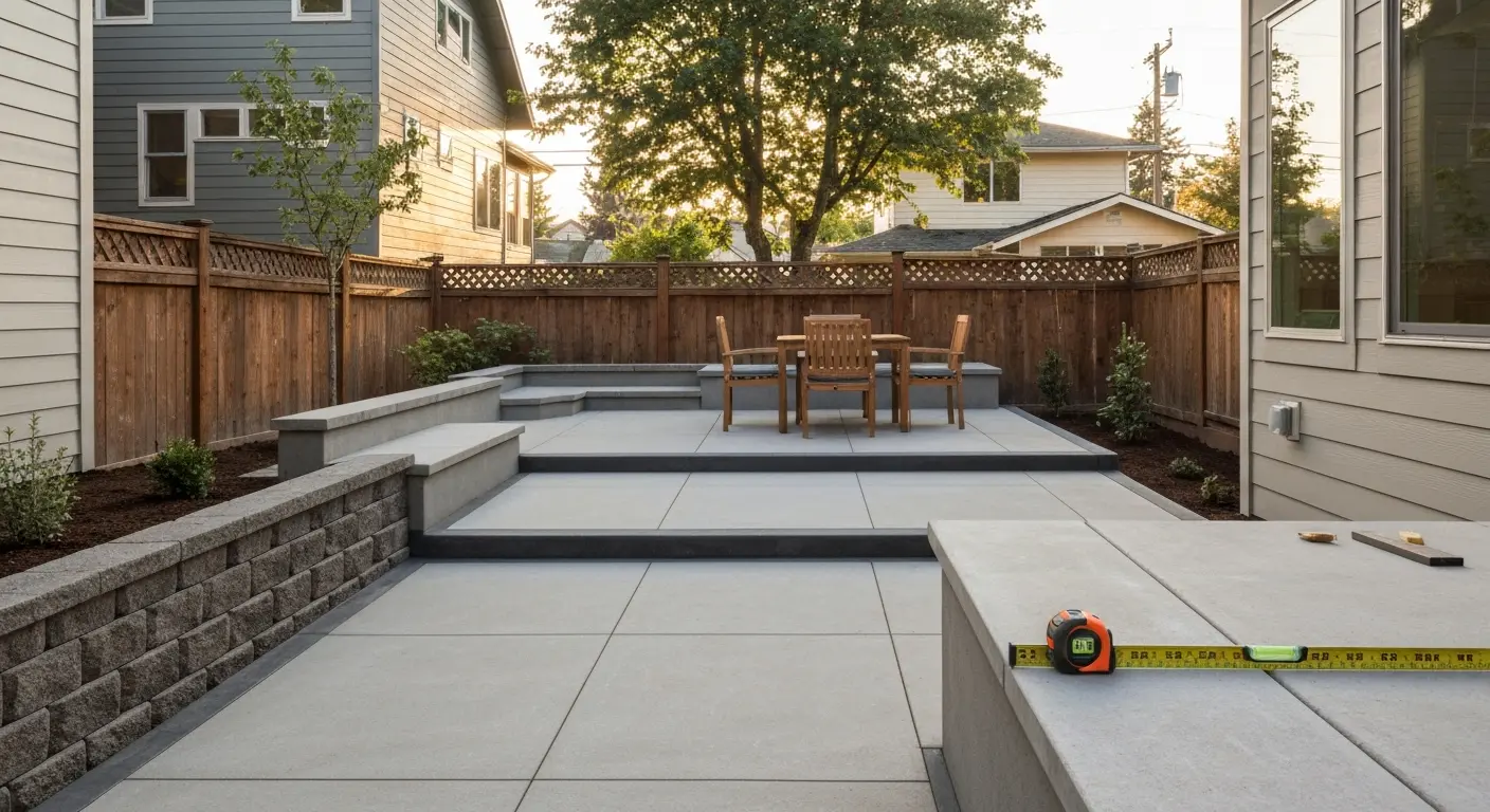 Backyard renovation