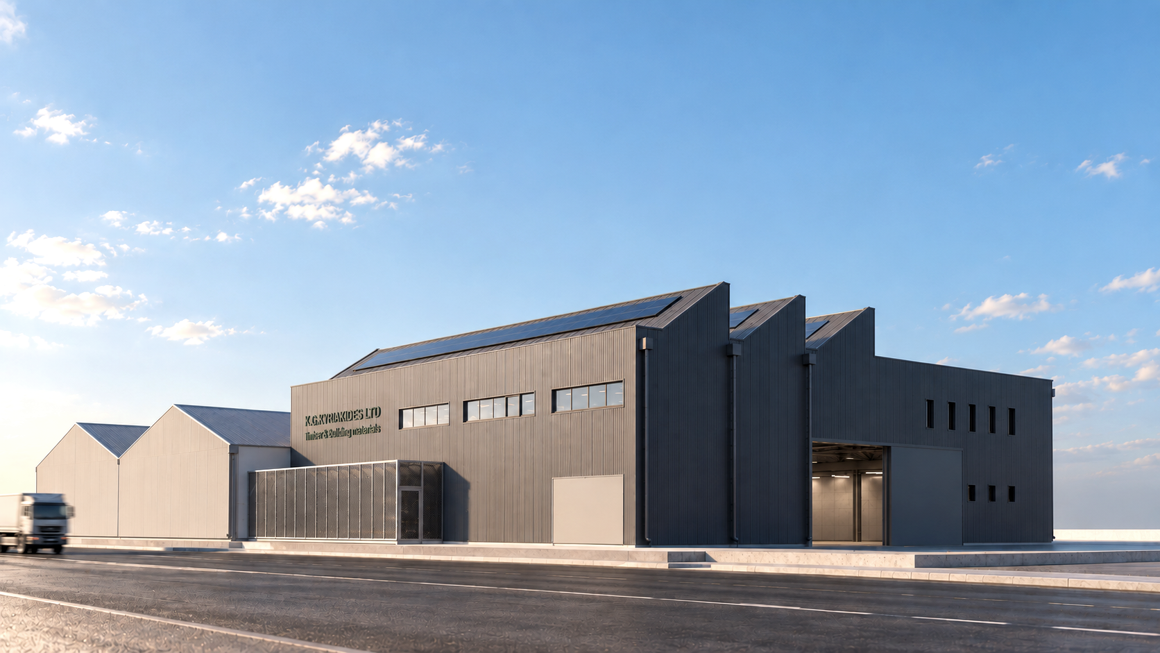 Kyriakides Timber warehouse