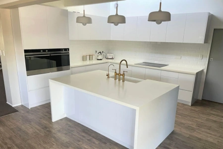 Newly installed kitchen