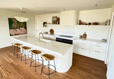 Recently installed kitchen in Whakatane