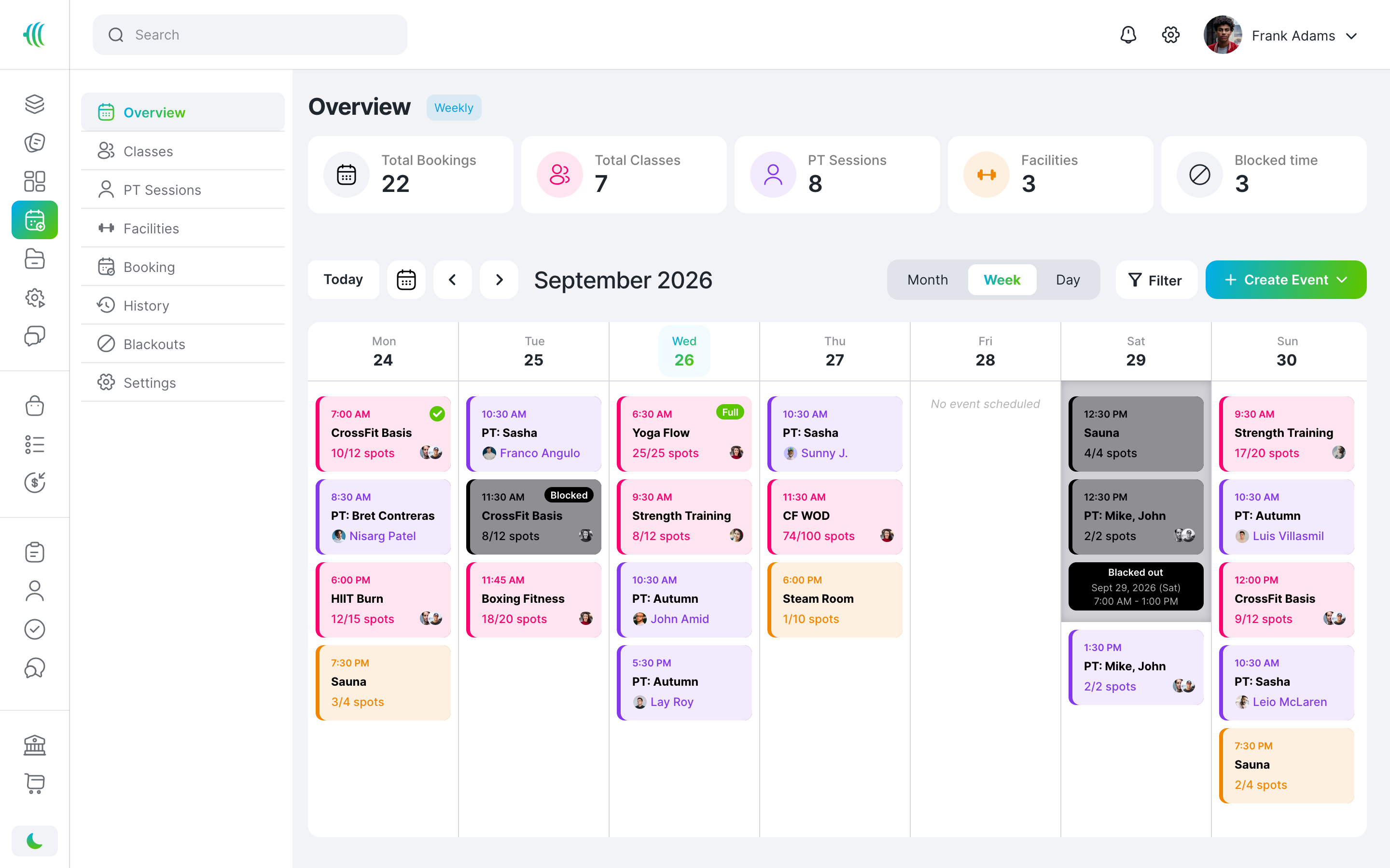 Desktop Scheduling UI
