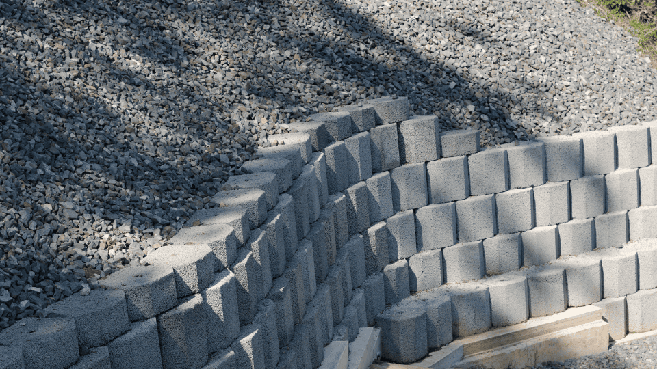 St. Charles Retaining Wall Construction
