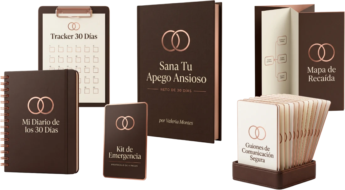 Paquete completo: Sana Tu Apego Ansioso más 5 regalos