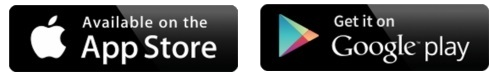 App Store & Play Store Button