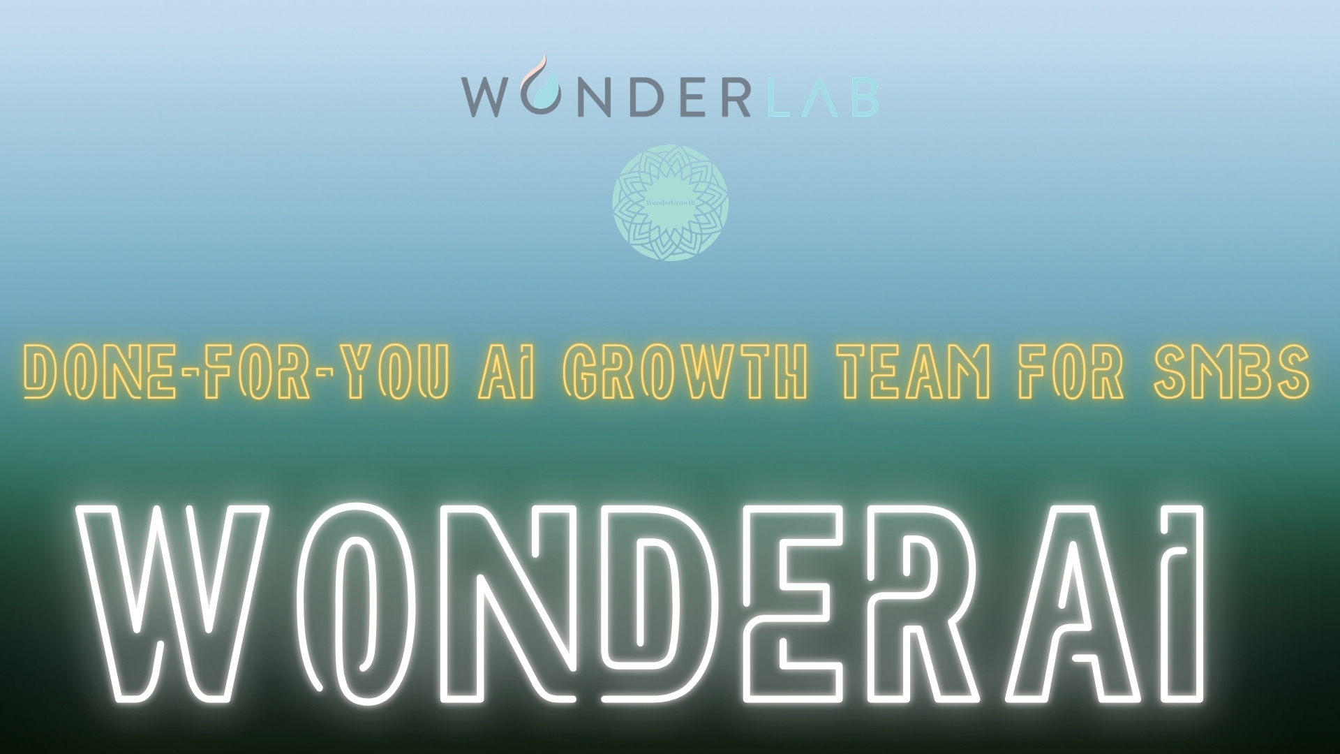 WonderAI growth support visual