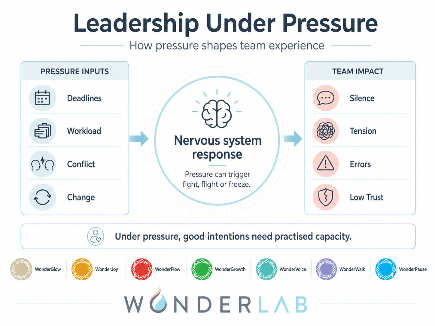 Leadership under pressure - psychosocial risk and nervous system response