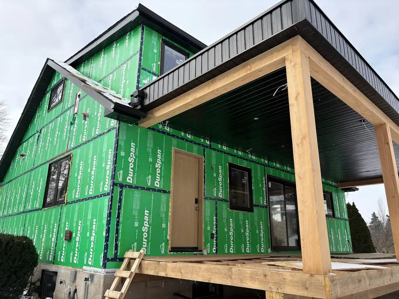 Exterior project management and installation coordination by Infinity Gutters