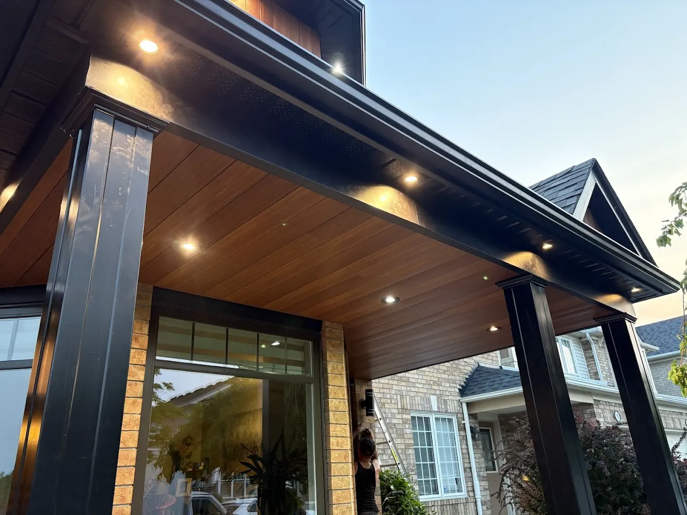 Infinity Gutters seamless gutter installation
