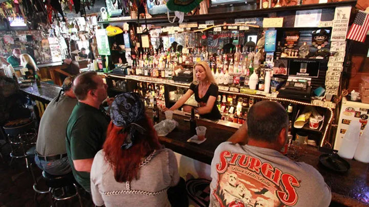 Biker Bar in Daytona Beach Biker Bar in Daytona Beach
