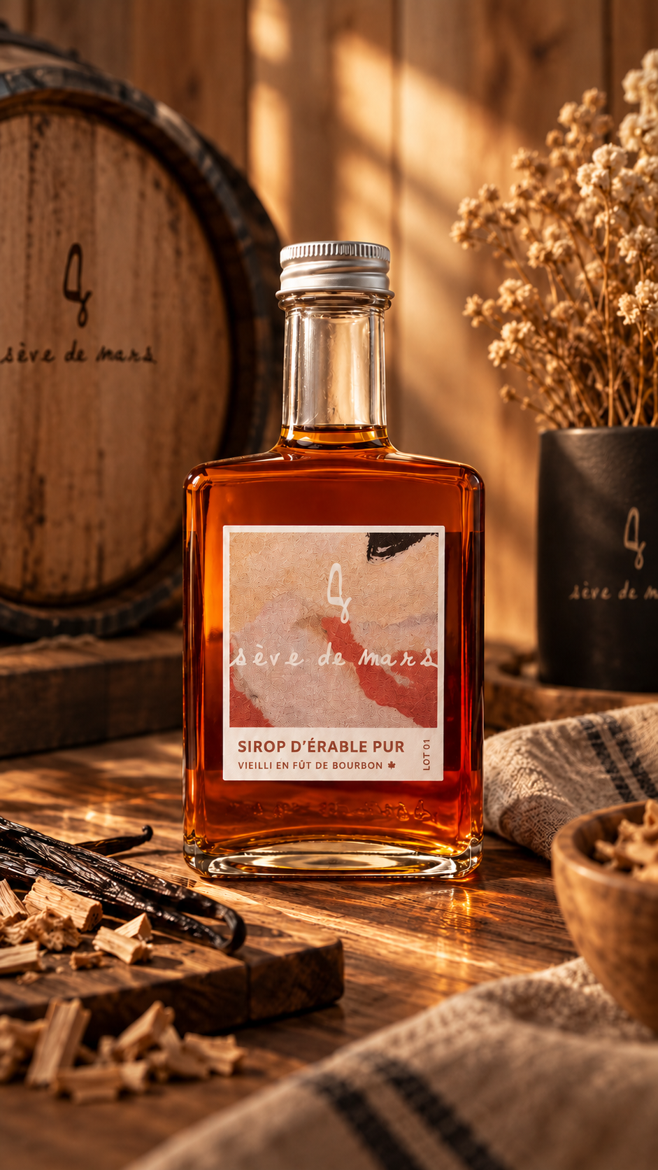 Bouteille Sève de Mars Bourbon