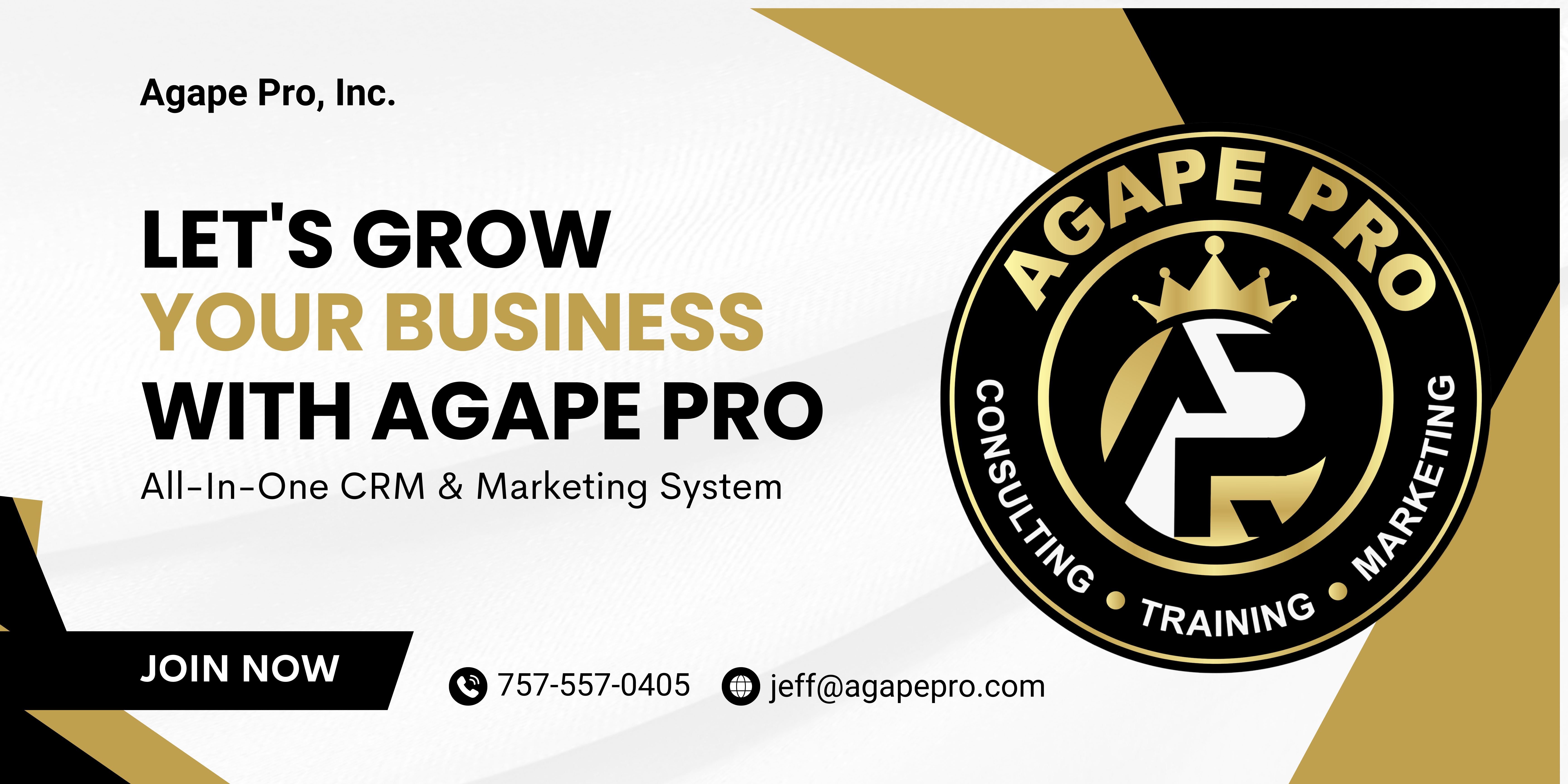 Agape Pro All-In-One CRM & Marketing System for Business Growth