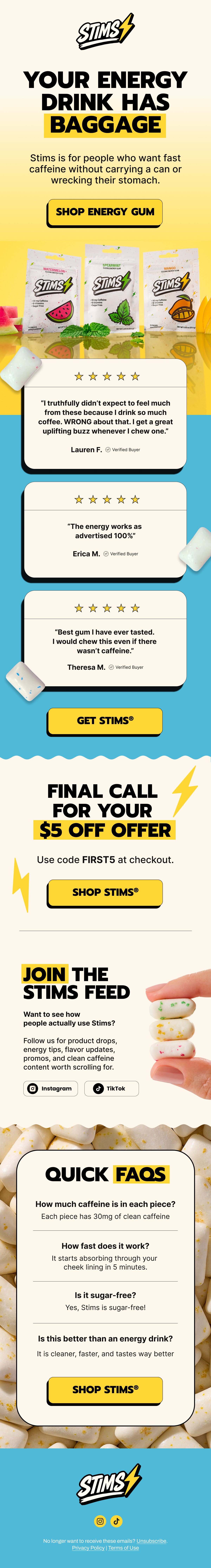 Email design