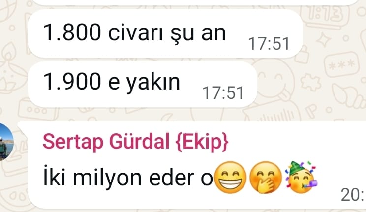Müşteri geri dönüşü 1