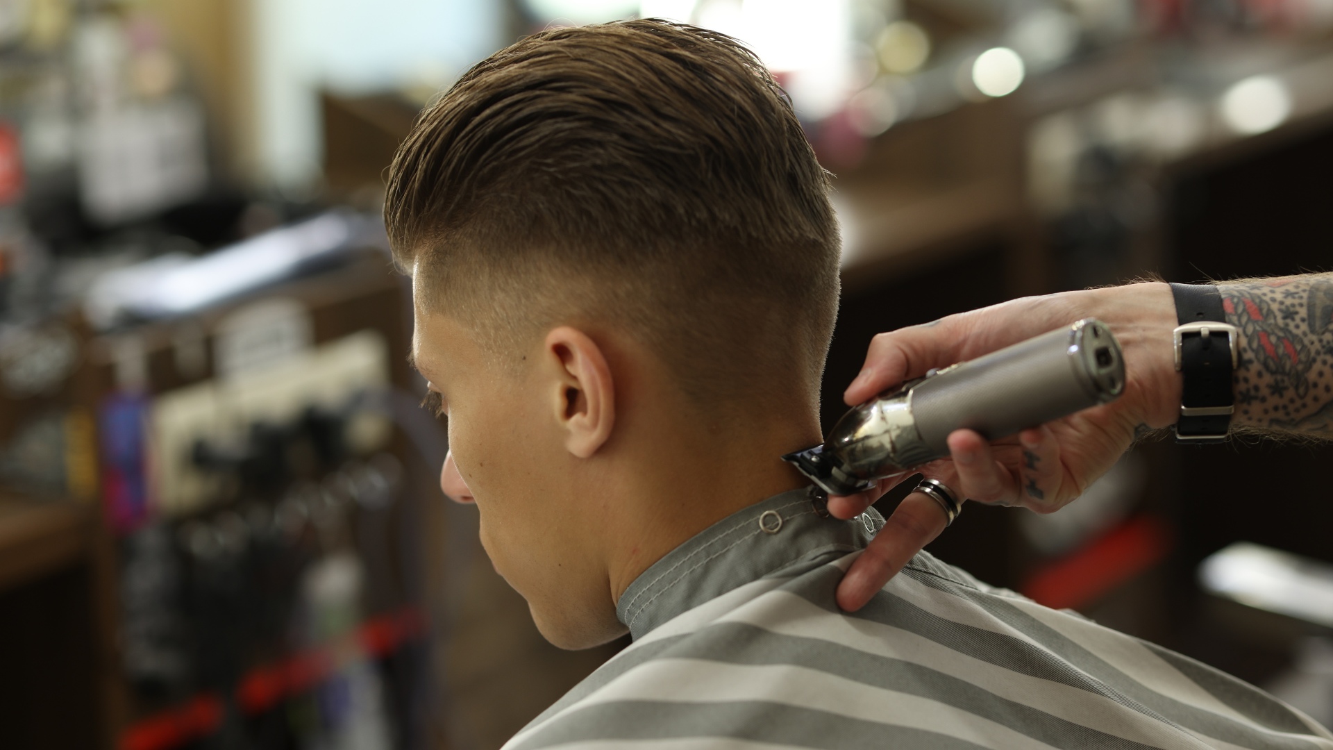 Premium barbershop at Alexa's in Eastvale CA