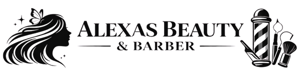 Alexa's Beauty and Barbershop logo