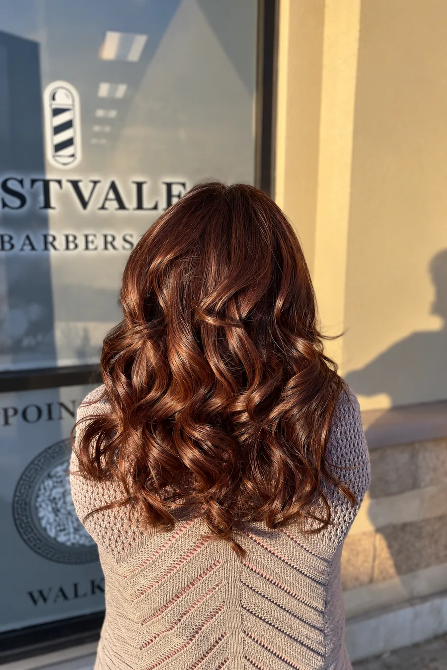 Salon styling result at Alexa's Beauty Eastvale