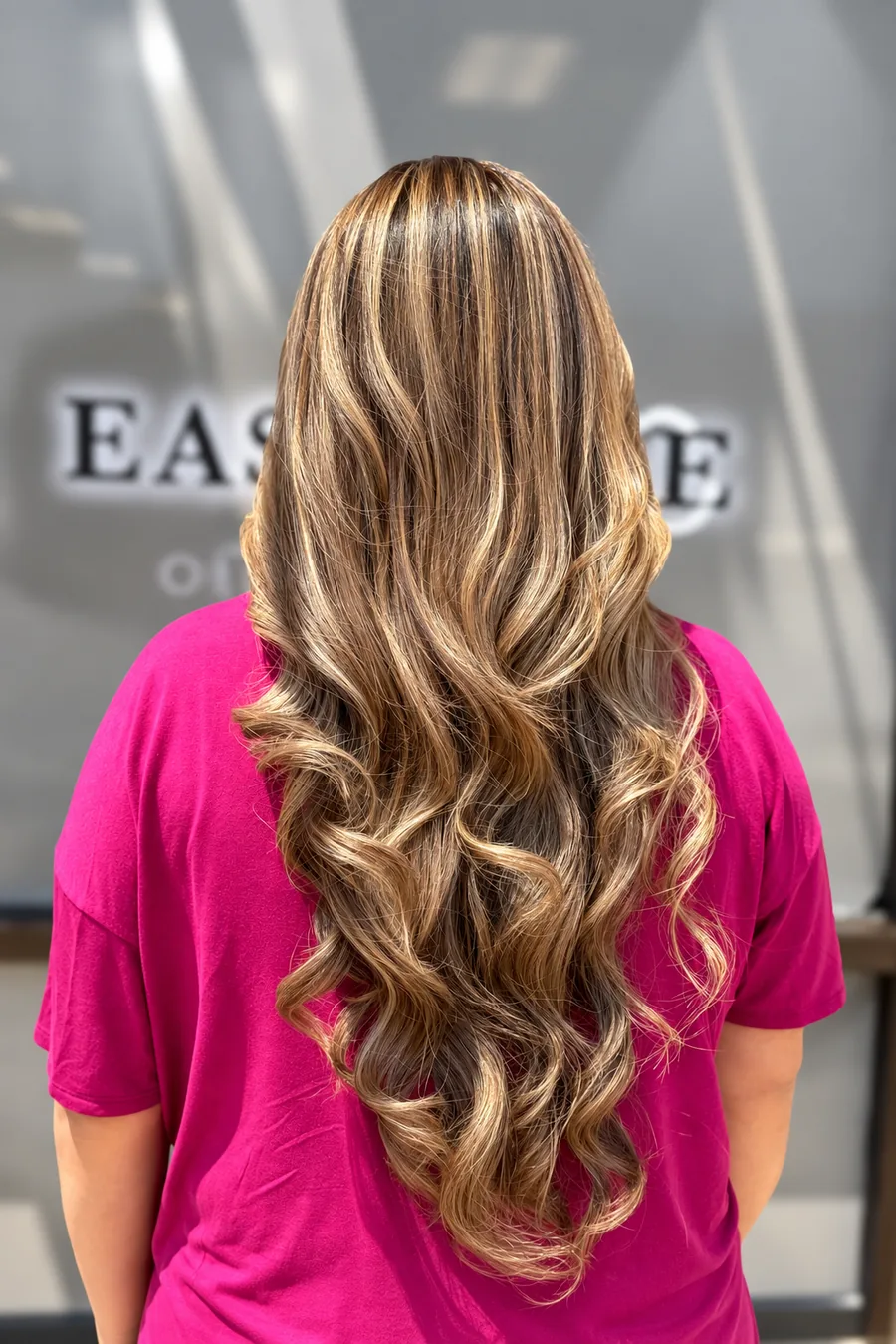 Blowout and styling at Alexa's Beauty Eastvale